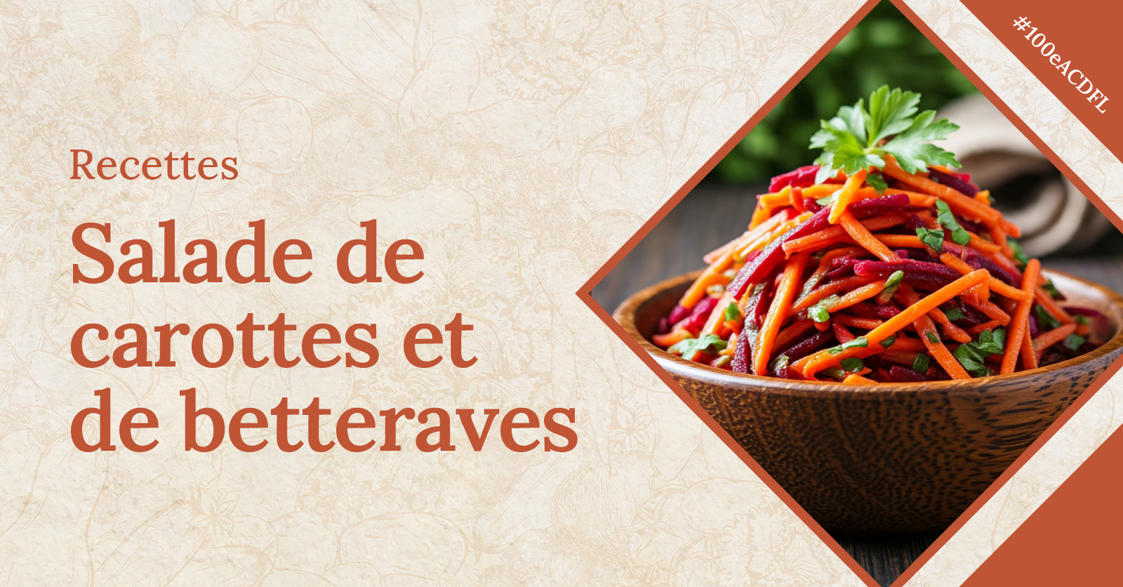 salade de carottes et de betteraves